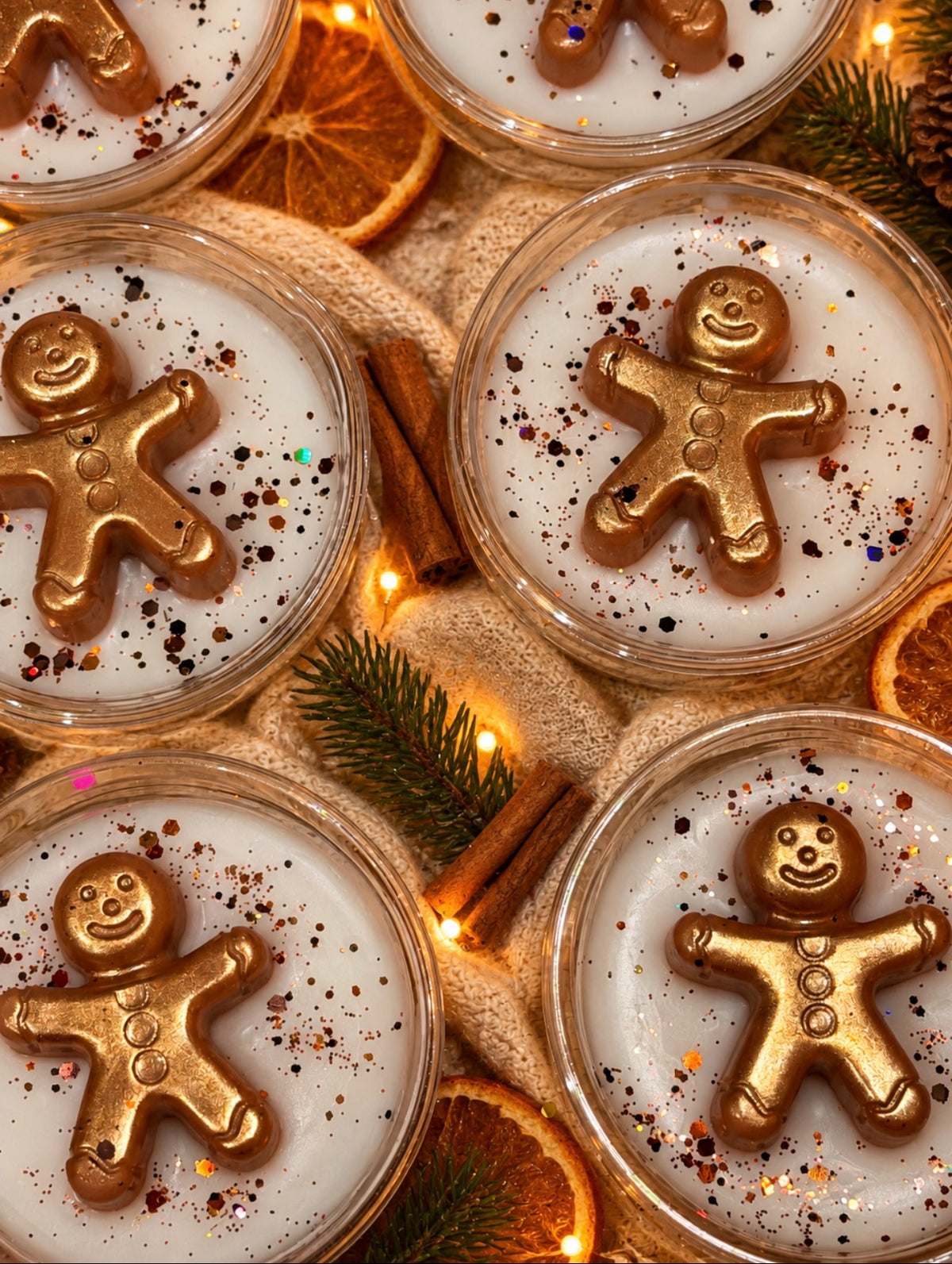 Gingerbread Man Deli Pot